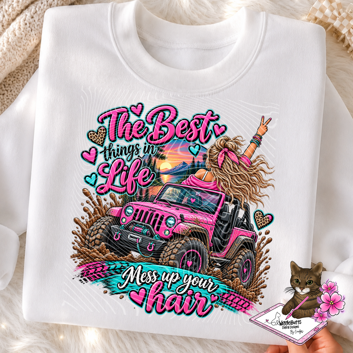 Off Road Best Things in Life PNG Design
