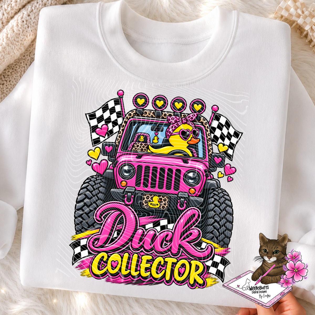 Off Road Duck Collector PNG Design