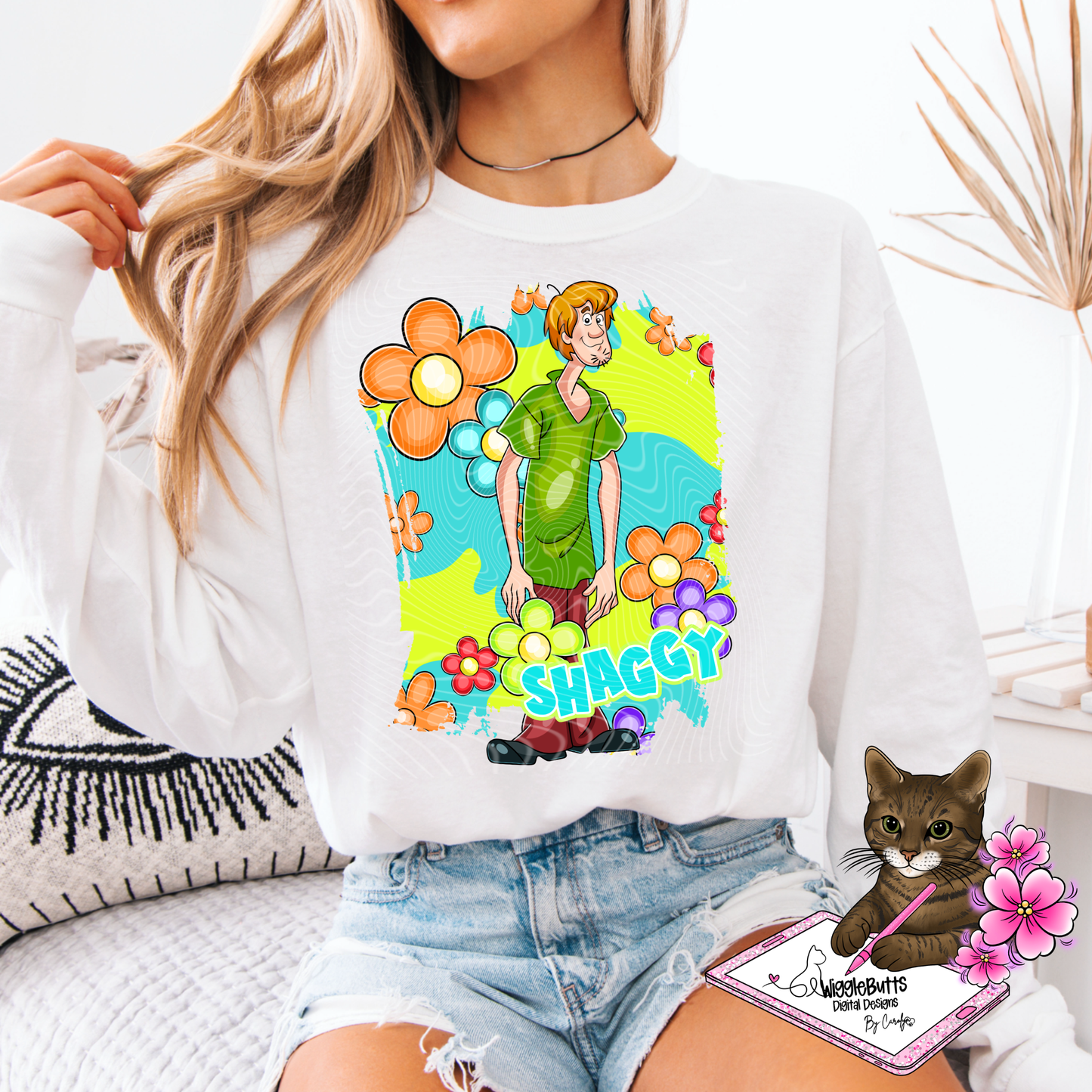 Old School Retro Groovy Ghost Hunter Dog Solo Design Bundle