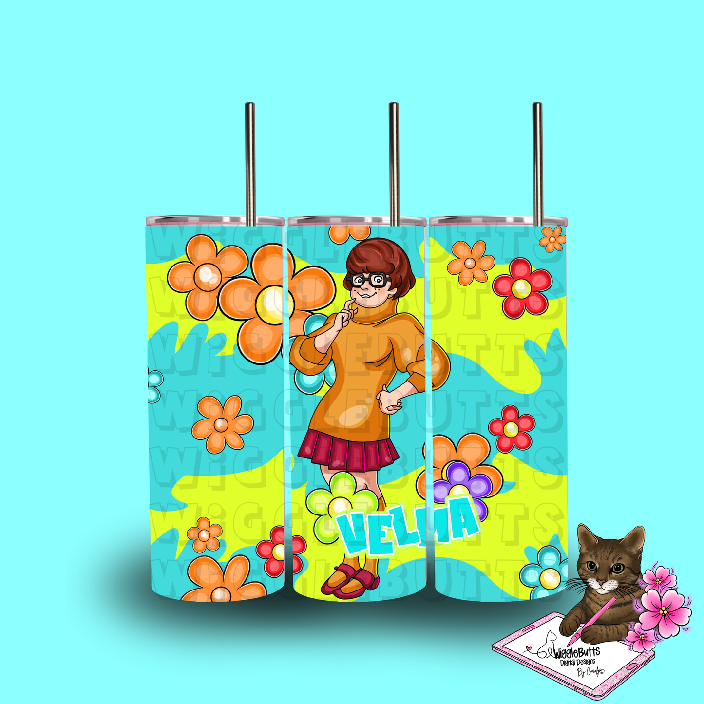Old School Retro Groovy Ghost Hunter Dog Solo Design Bundle