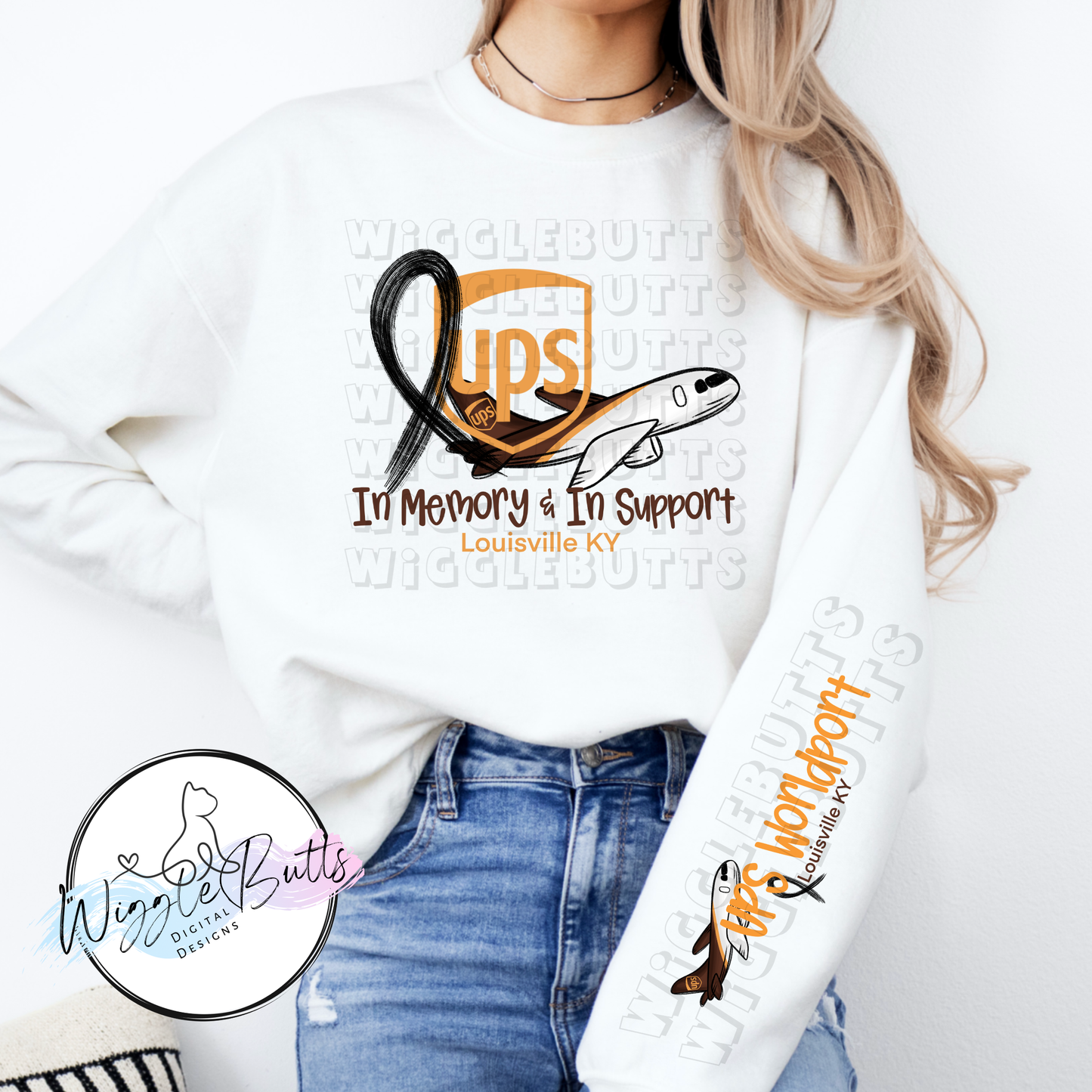 In memory and in support of the brown PNG Design and Matching PNG Sleeve Design