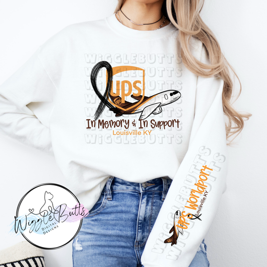 In memory and in support of the brown PNG Design and Matching PNG Sleeve Design