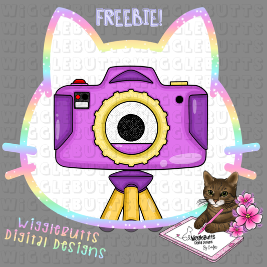 Toy Camera ClipArt Piece