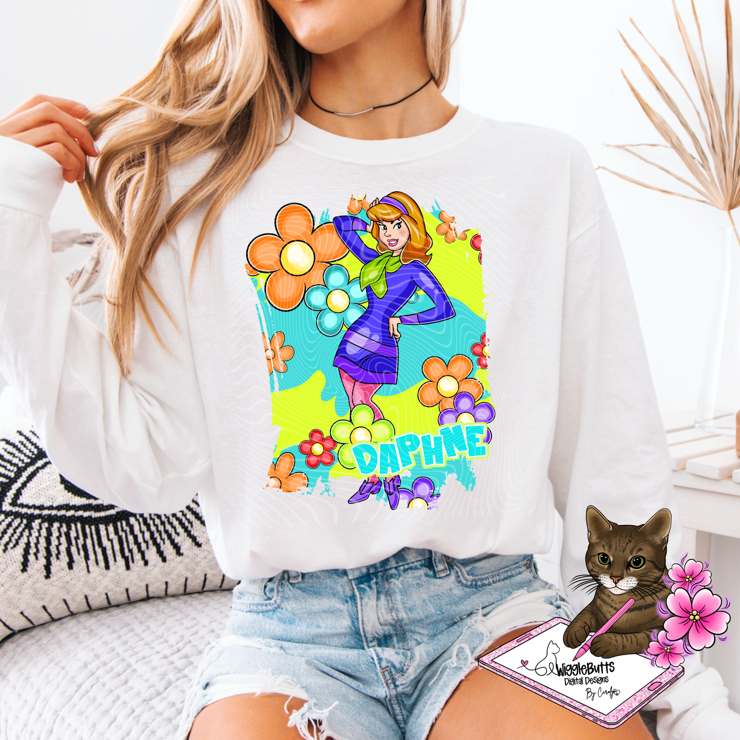 Old School Retro Groovy Ghost Hunter Dog Solo Design Bundle