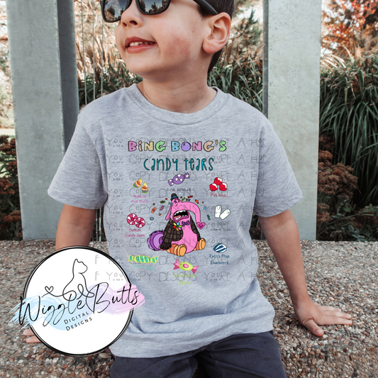 Emotions Candy Tears PNG Design