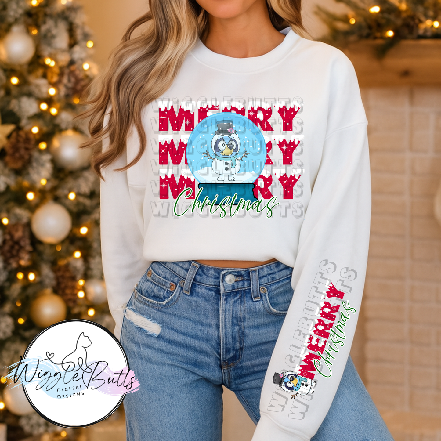 Christmas Snow Globe PNG Design Solo Bundle