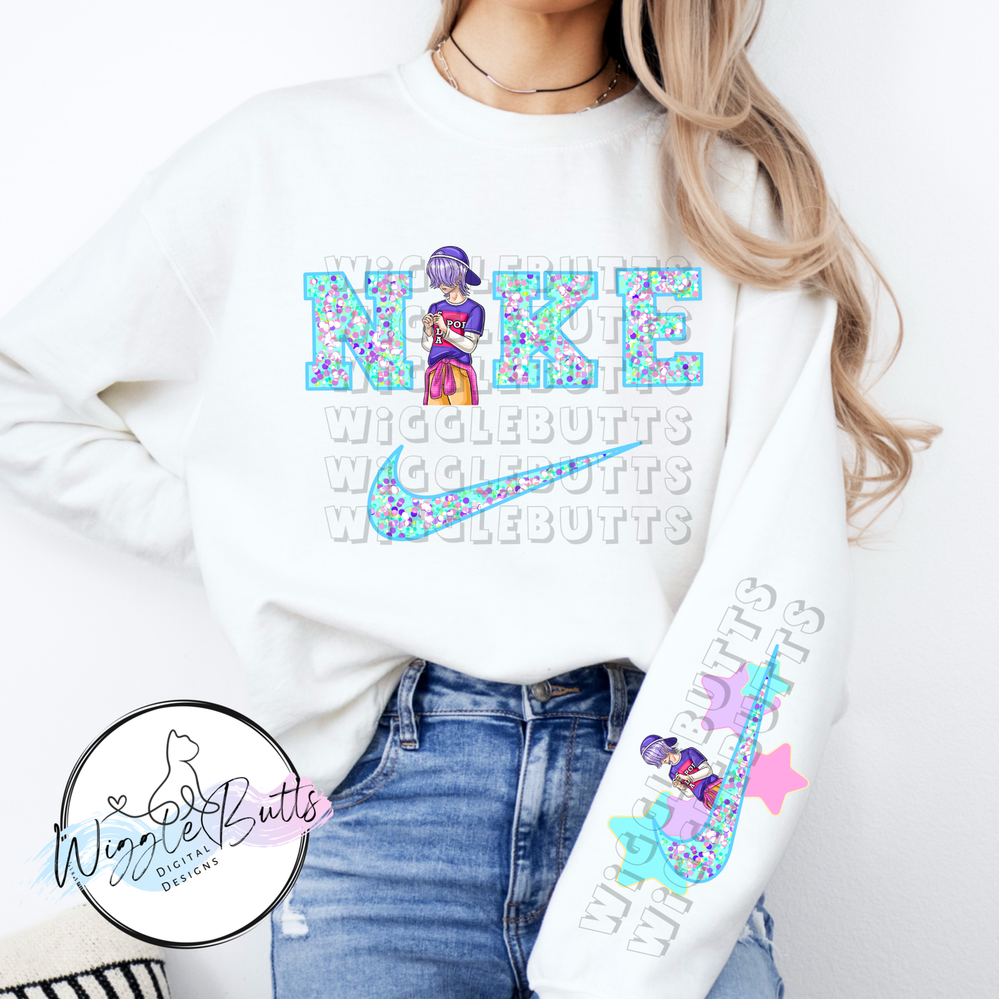 Anime Boujee Pastel Check Solo Bundle