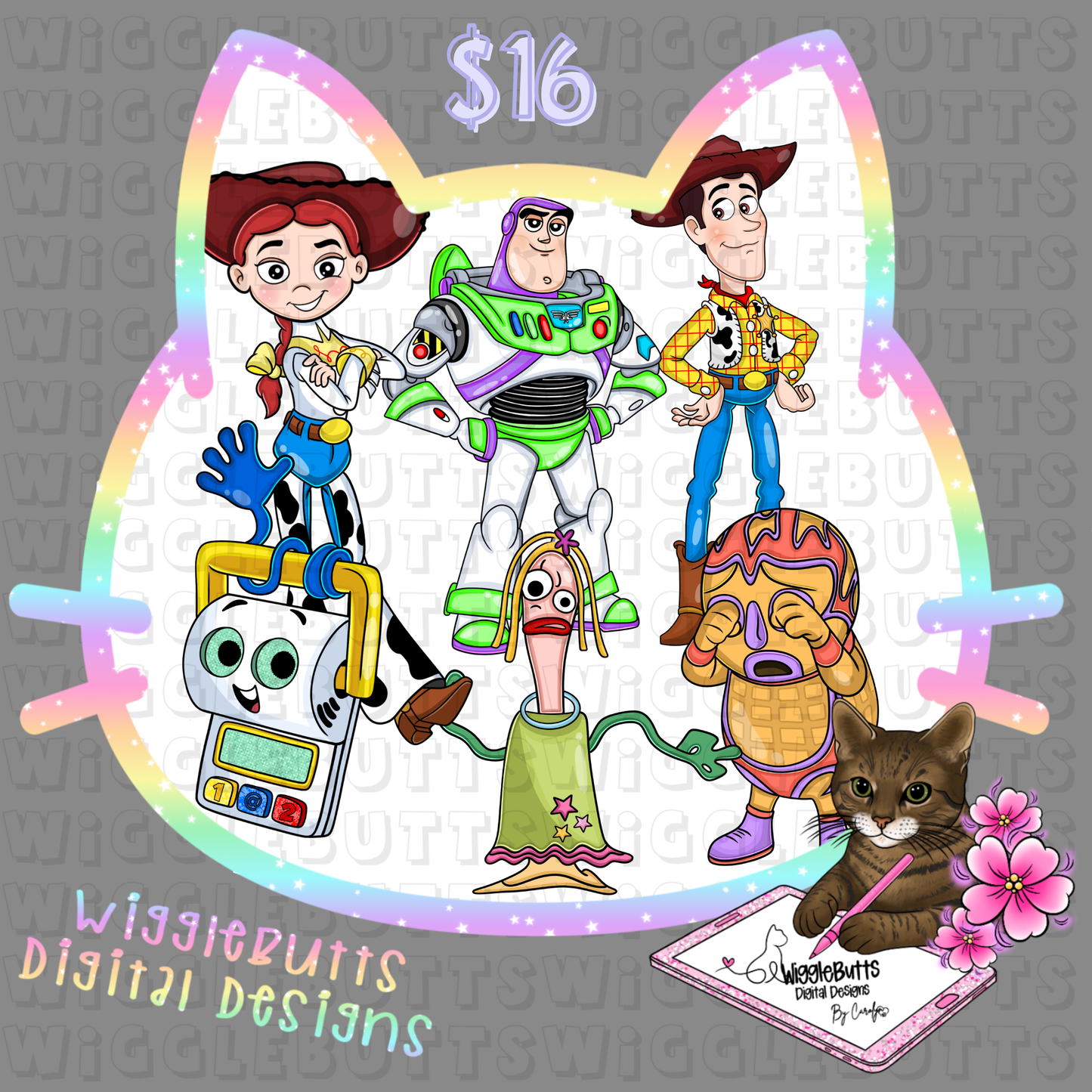 Toys Number 5 ClipArt Bundle