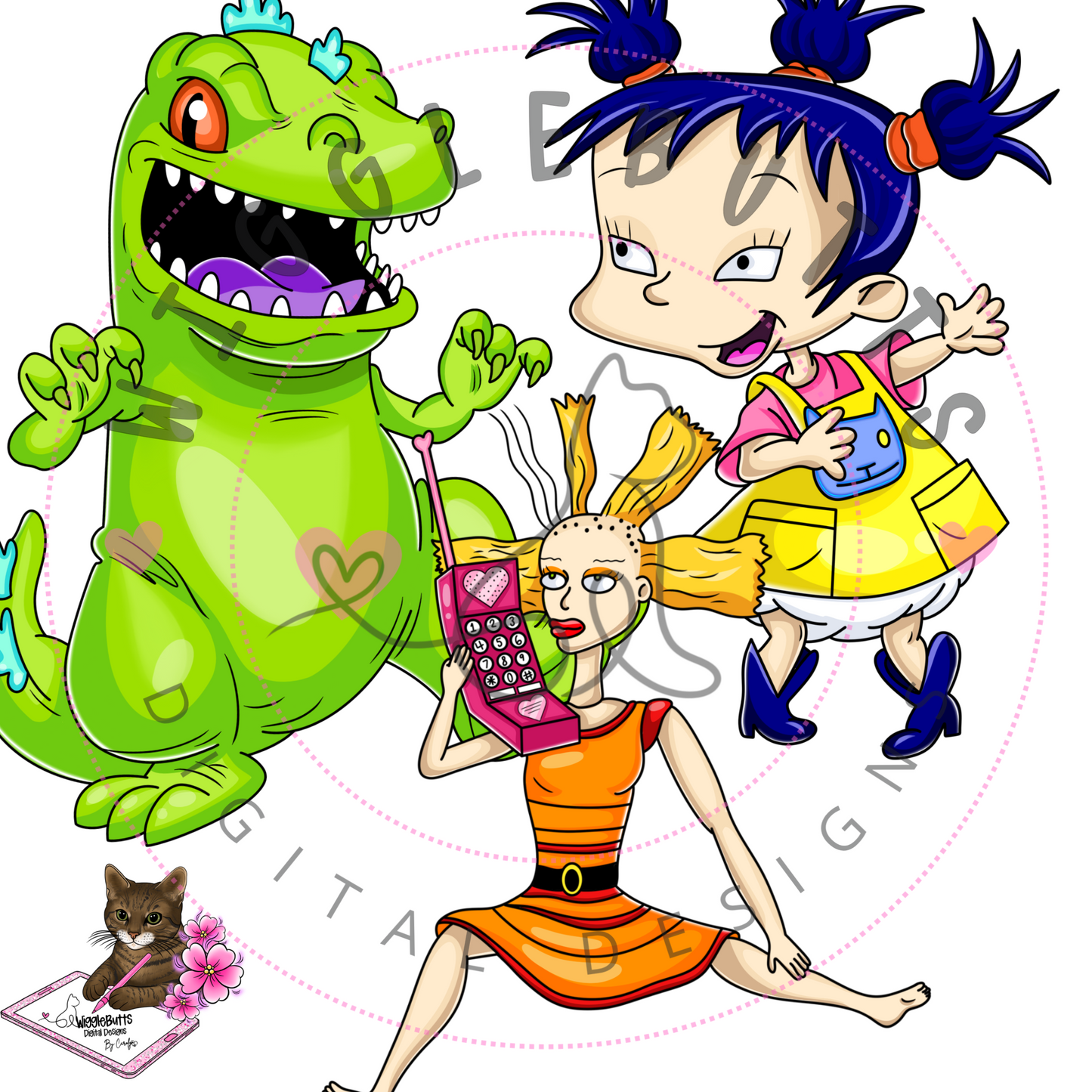 Retro Old School Cartoon Collab