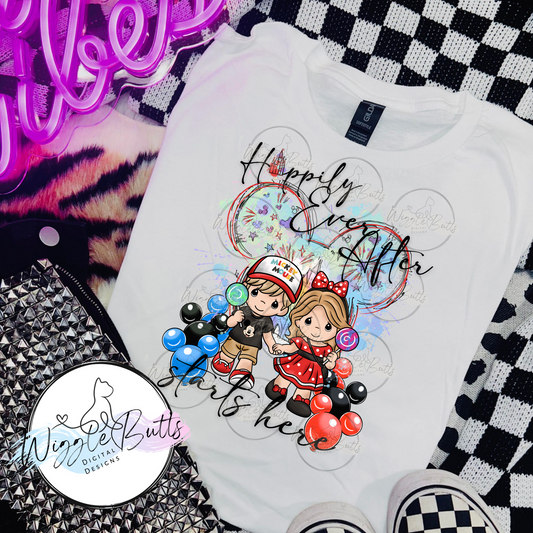 Precious Children Mouse and Friends PNG Design