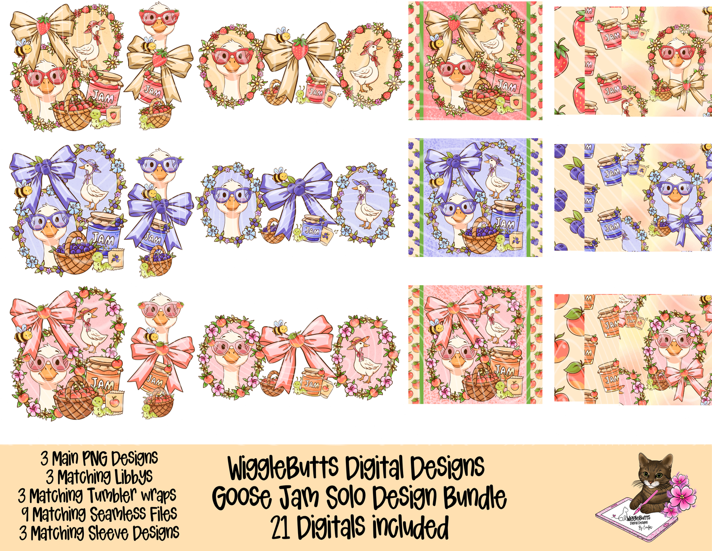 Goose Jam Solo Design Bundle