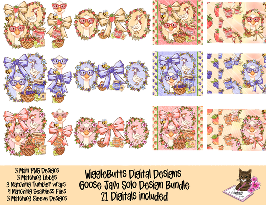 Goose Jam Solo Design Bundle