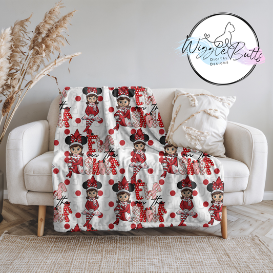 Christmas Elf Girl Light Skin Seamless File