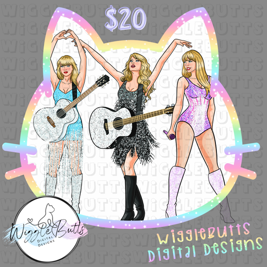 TS Pop Star Semi Exclusive ClipArt Bundle