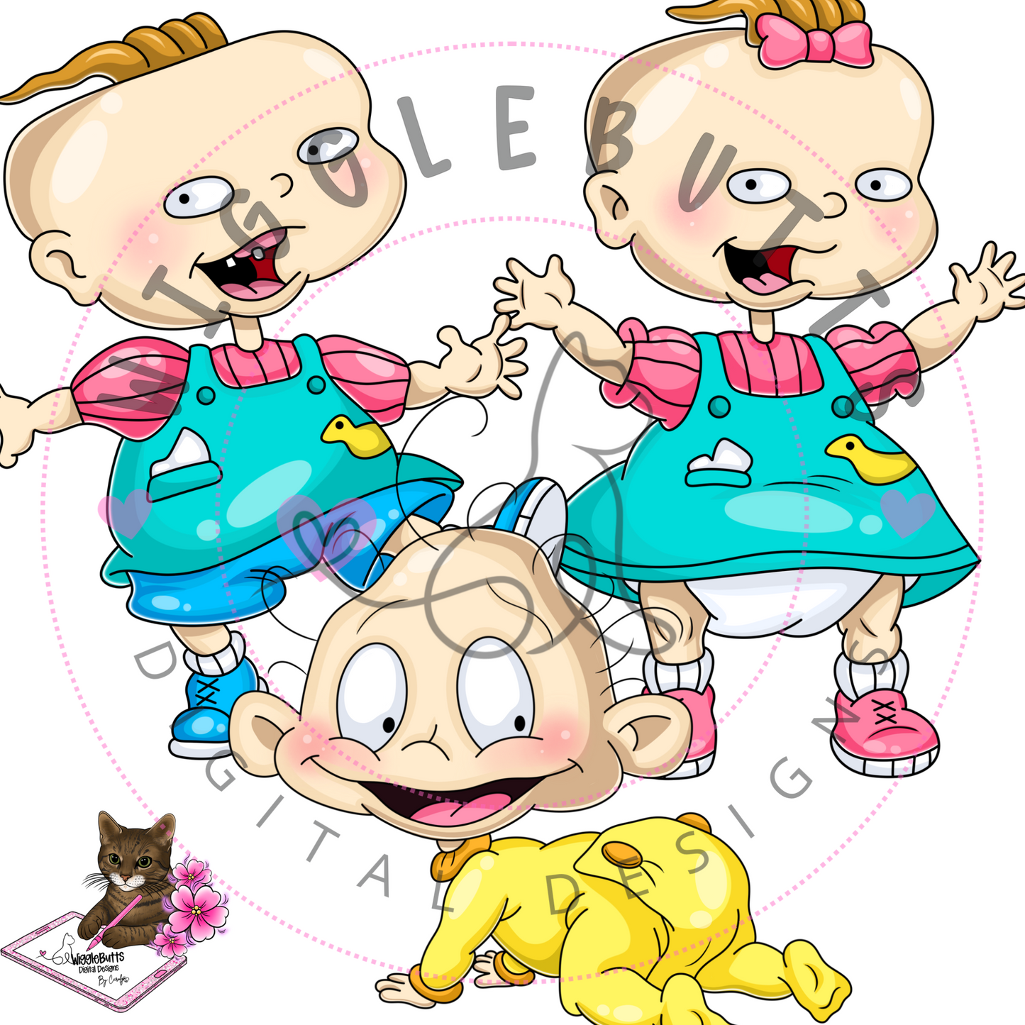 Retro Old School Cartoon Collab
