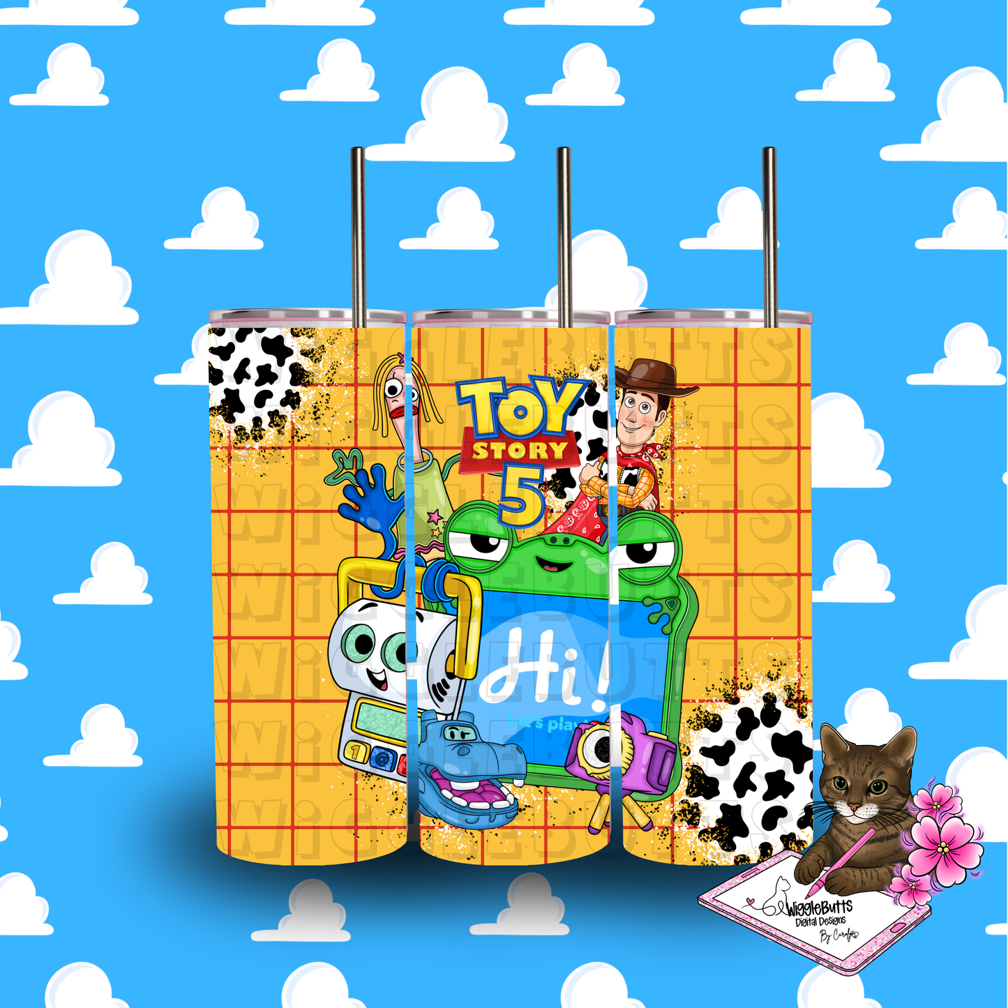 Toys Number 5 Solo PNG Design Bundle