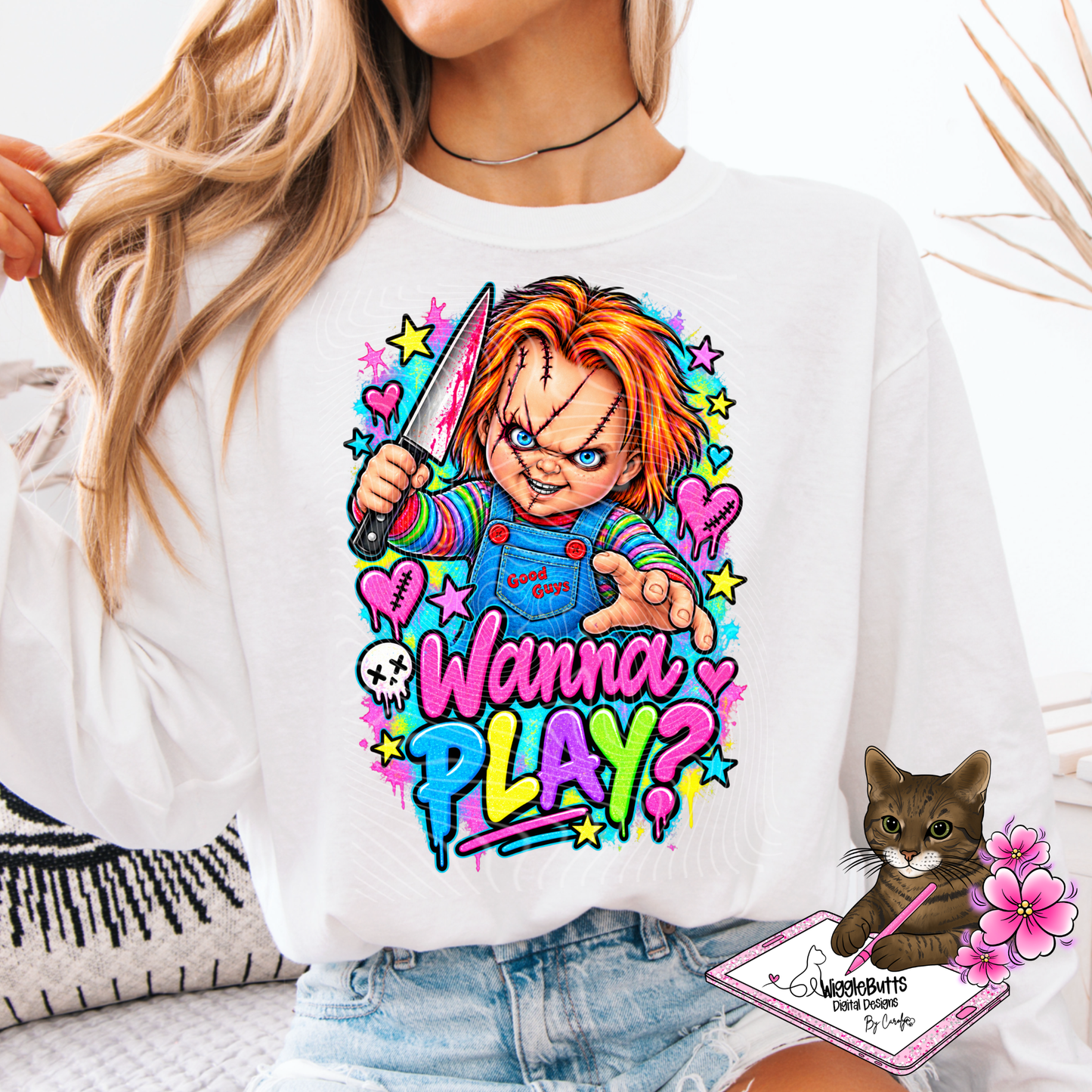 Horror Doll PNG Design
