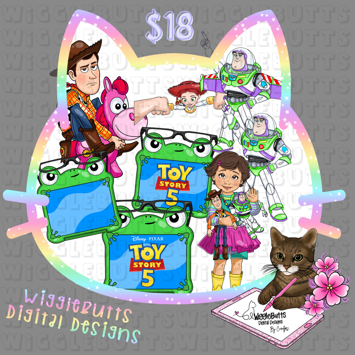 Toys Number 5 ClipArt Bundle