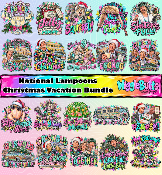 Classic Christmas Movie PNG Design Bundle