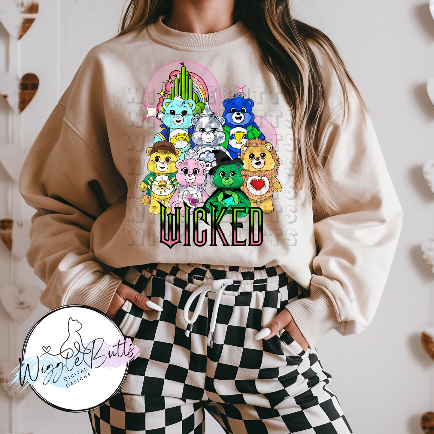 Witches Retro 90s Bears PNG Design