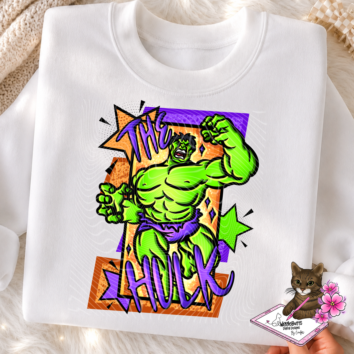 Superhero Green PNG Design