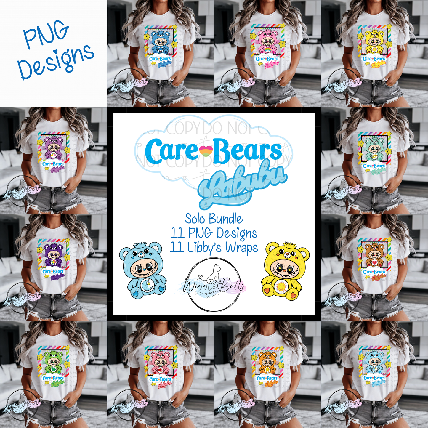 Little Monsters 90s Bears Solo Bundle