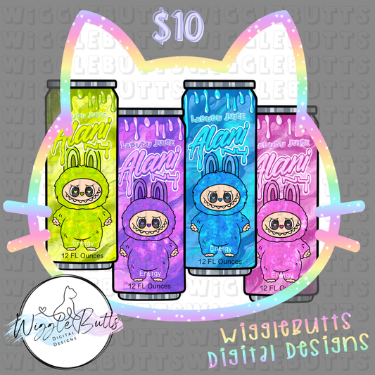 Monsters Energy Drink ClipArt Bundle