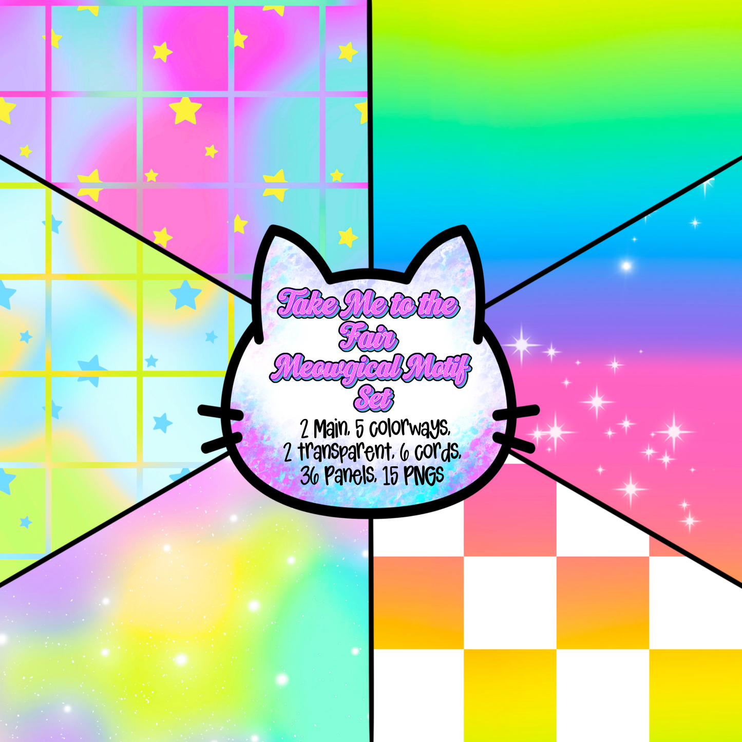 Take Me to the Fair Meowgical Motif Set