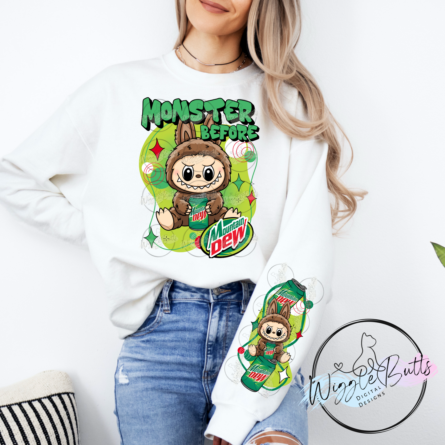 Little Monsters Drinks PNG Design Solo Bundle
