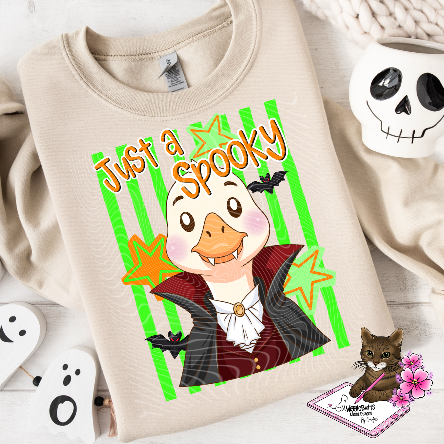 Halloween Porch Goose Geese Solo Design Bundle