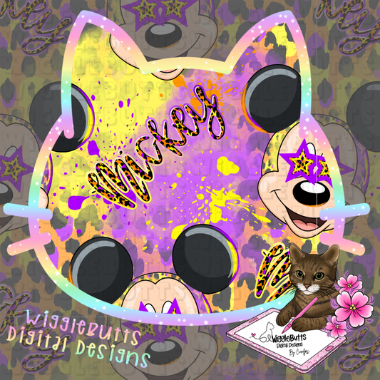 Mouse and Friends Boy Stars Seamless File PNG Design