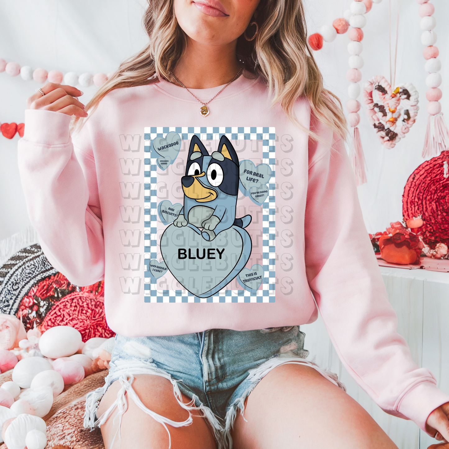 Blue Dog Puppies Valentine's Day Design Collab with KCDC and BeeUTifullYou