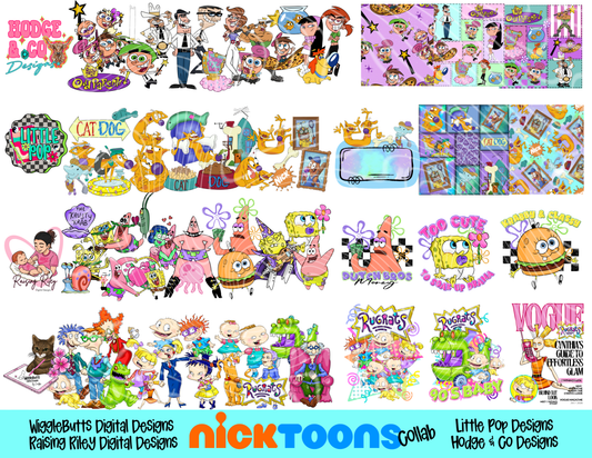 Retro Old School Cartoon Collab
