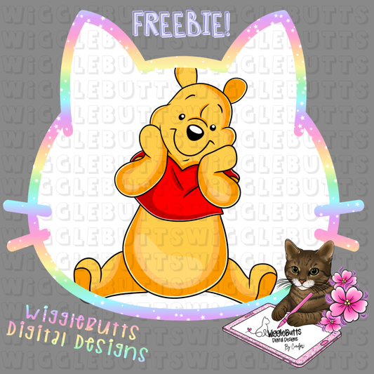 Honey Bear ClipArt Piece