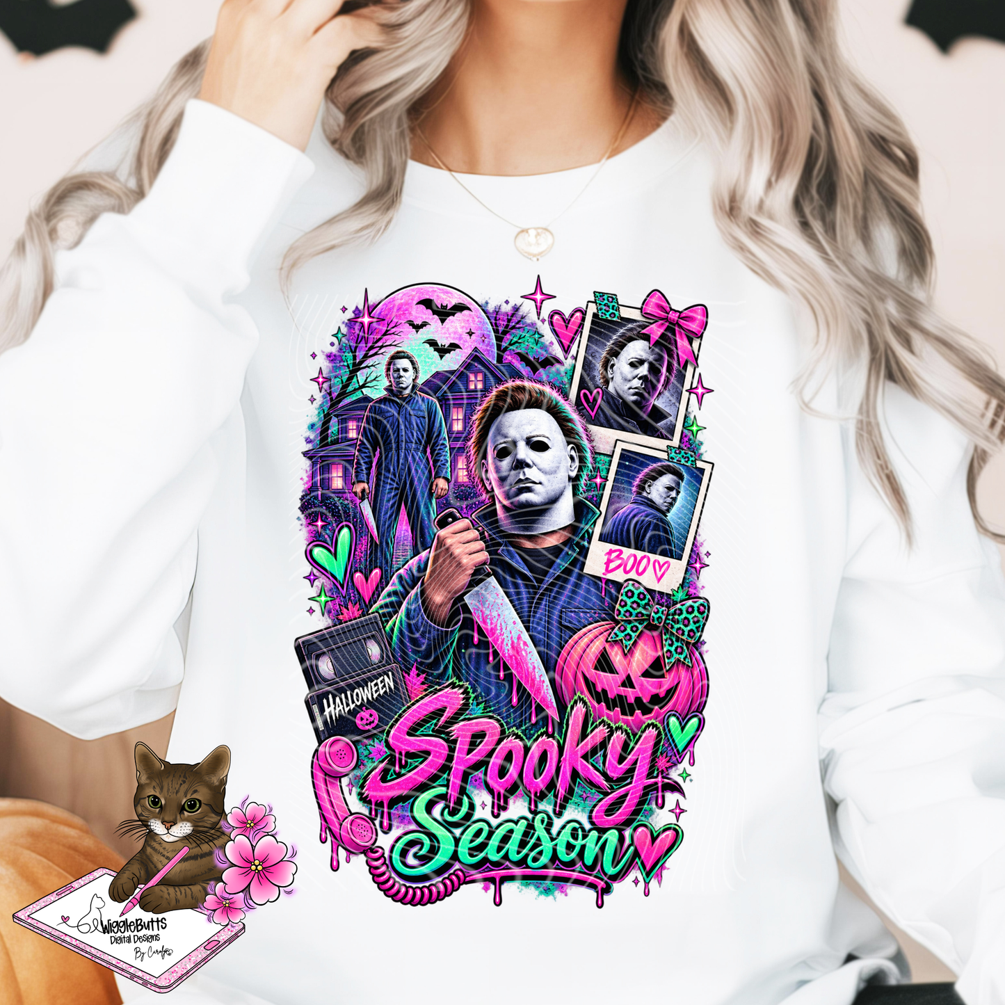 Horror Halloween PNG Design