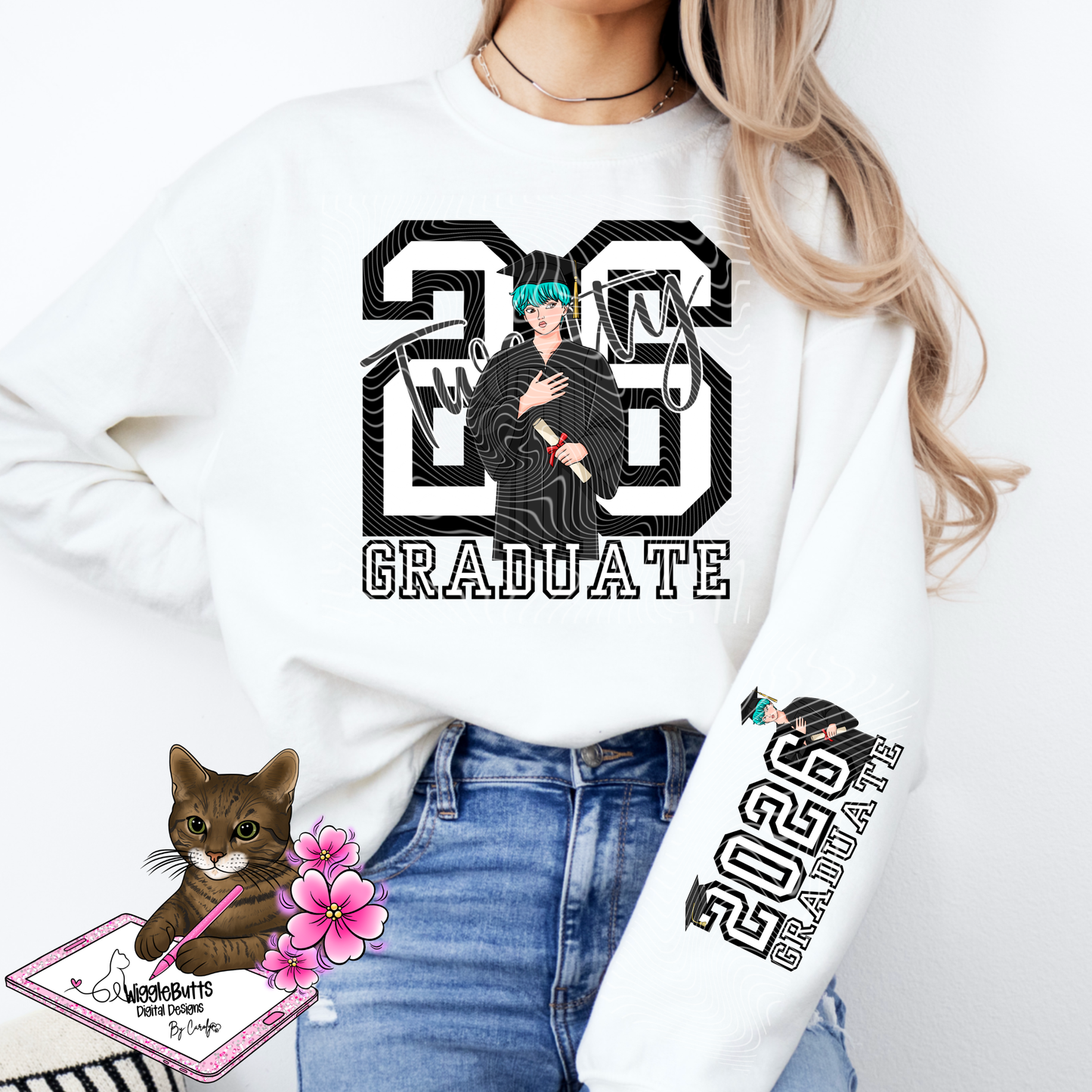 Anime Soda Boys Hunter Girls Graduate Graduation PNG Solo Design Bundle