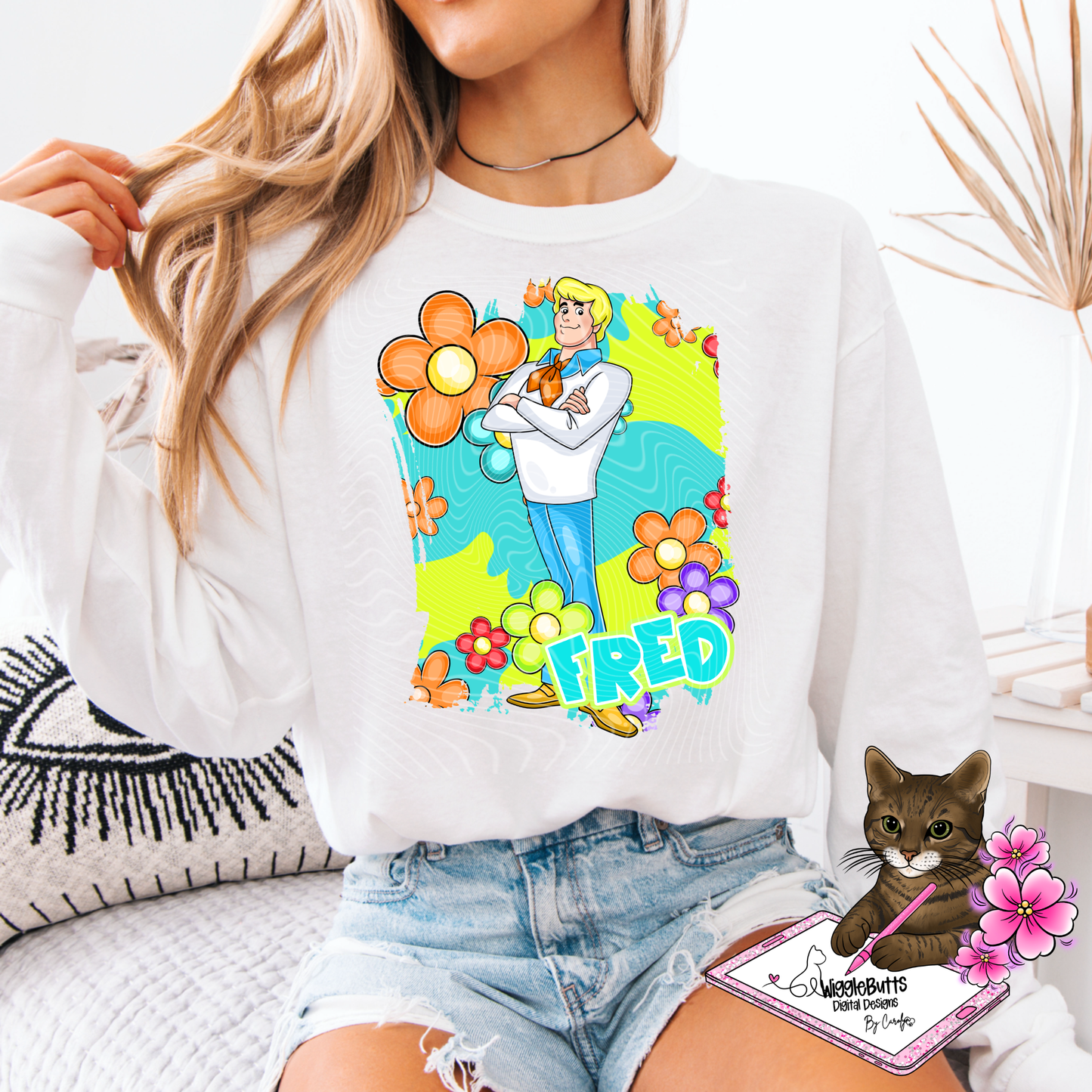Old School Retro Groovy Ghost Hunter Dog Solo Design Bundle