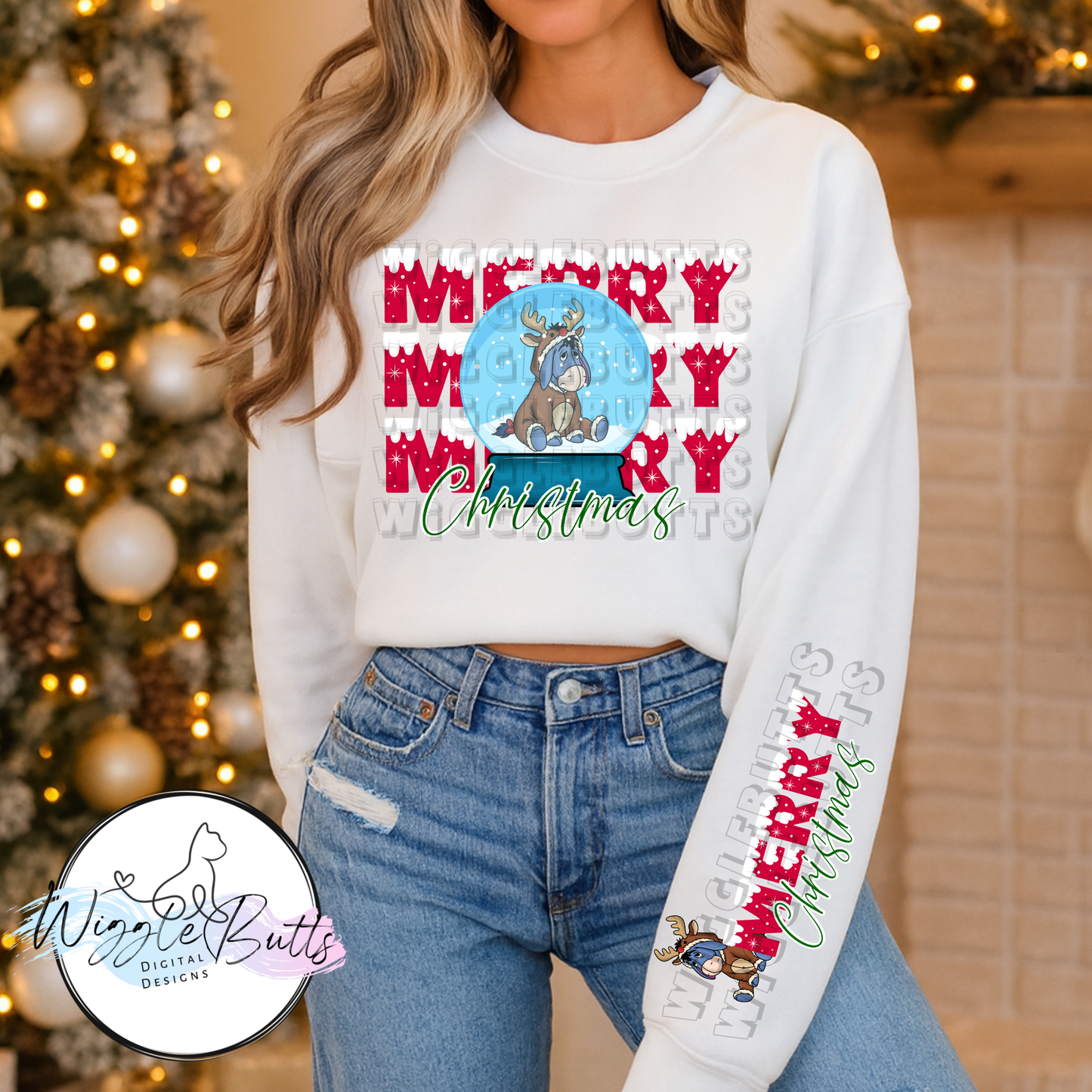 Christmas Snow Globe PNG Design Solo Bundle