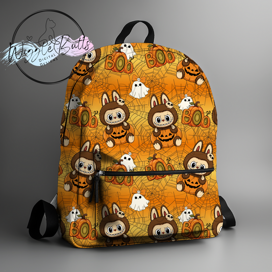 Little Monsters Halloween Boo Webs Seamless File