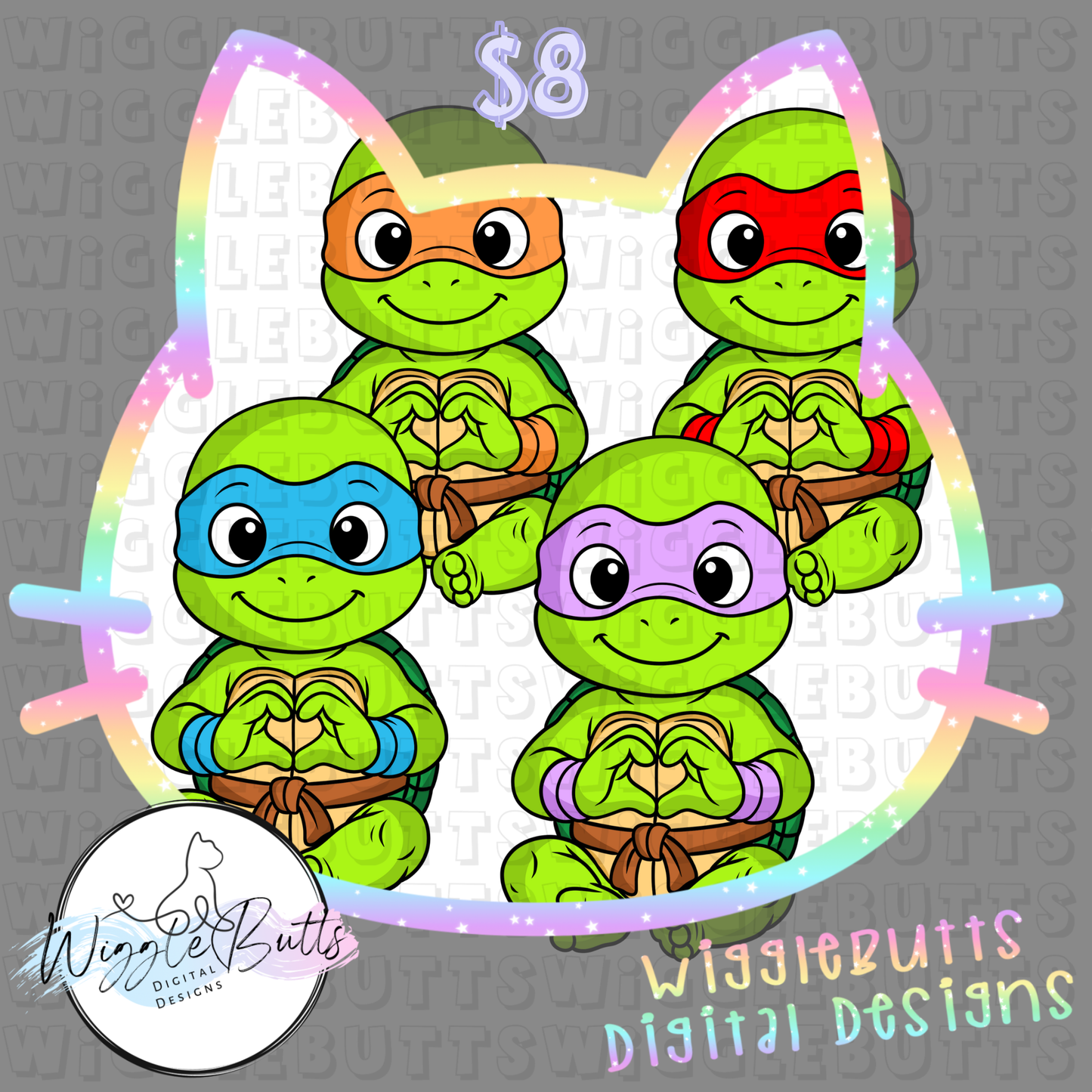 Baby Turtles ClipArt Bundle