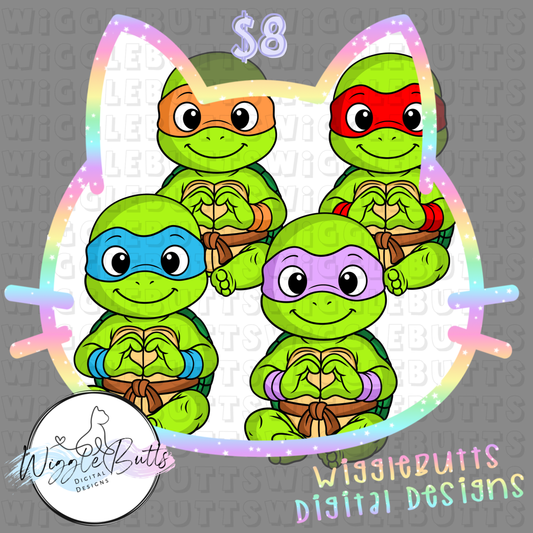 Baby Turtles ClipArt Bundle