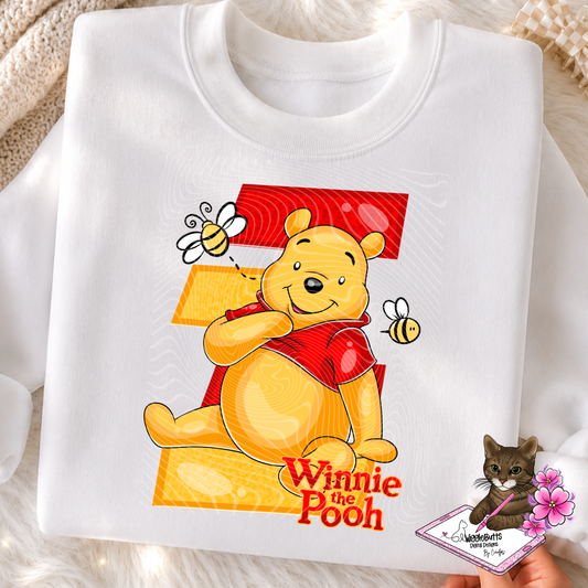 Honey Bear and Friends PNG Design