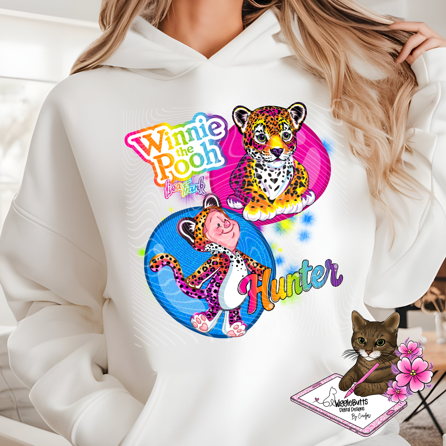 Honey Bear and Friends Retro 9ps Rainbow Solo Design Bundle