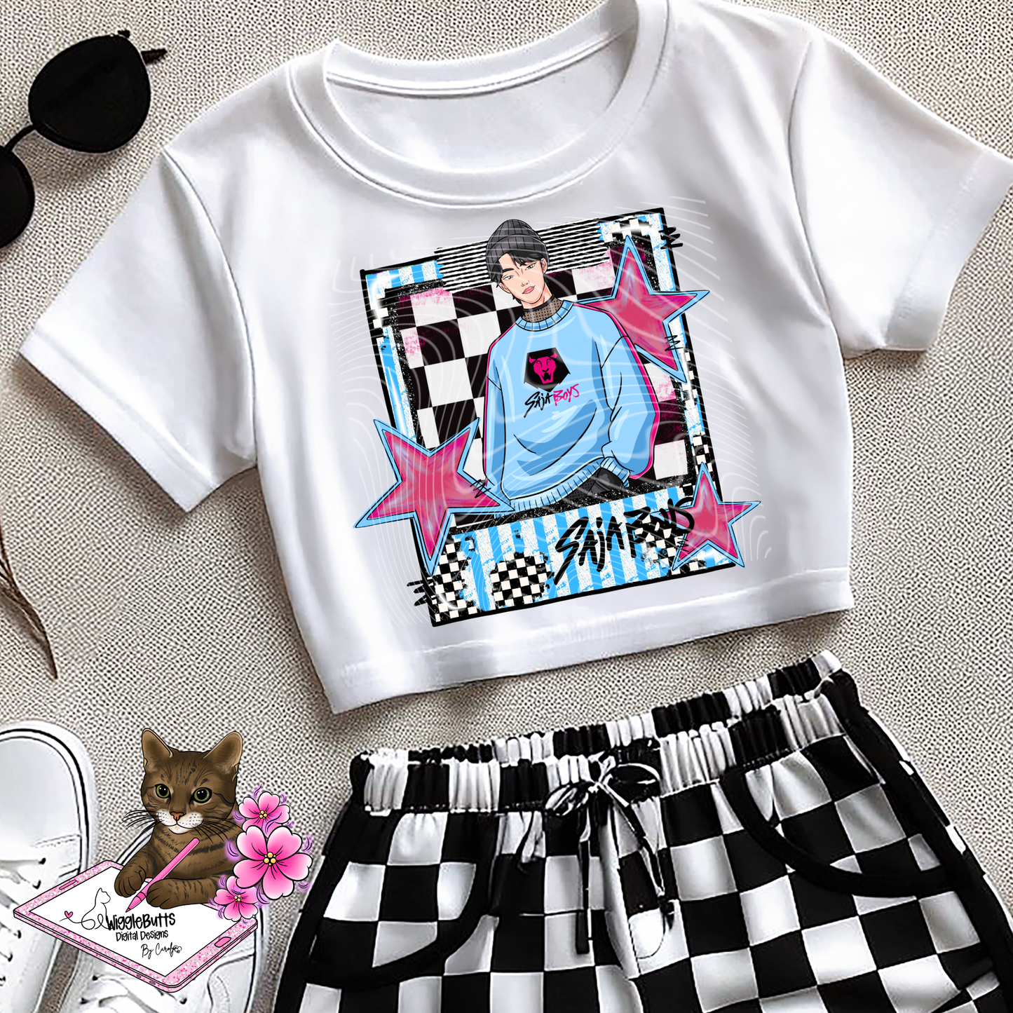 Anime Hunter Girls Soda Boys Polaroid Solo Design Bundle