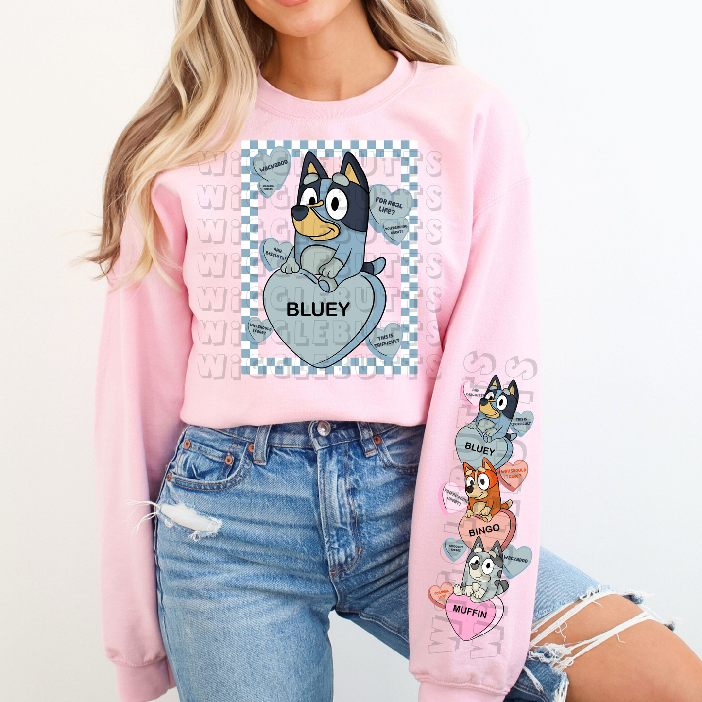 Blue Dog Puppies Valentine's Day Design Collab with KCDC and BeeUTifullYou