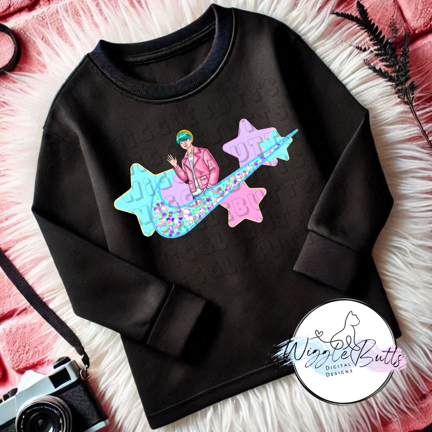 Anime Boujee Pastel Check Solo Bundle