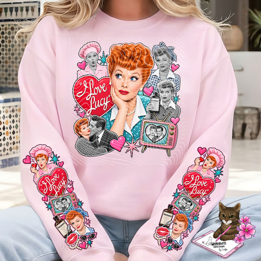 Retro Old School Sitcom PNG Design and Matching PNG Sleeve Design