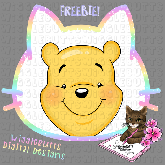 Honey Bear ClipArt Piece