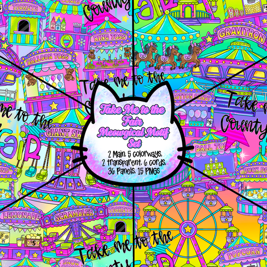 Take Me to the Fair Meowgical Motif Set