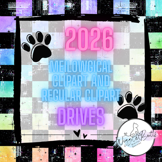 2026 Meowgical ClipArt Drive and Regular ClipArt Drive Promotional Bundle